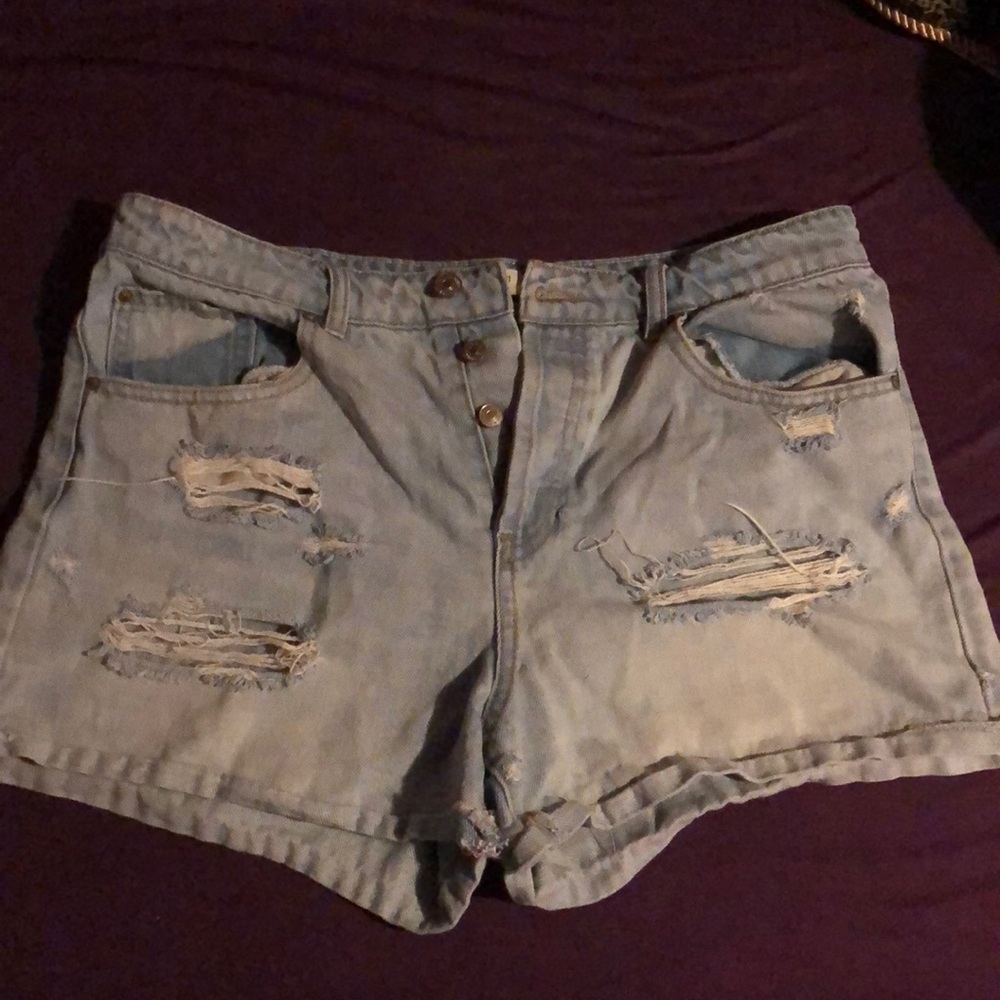 High waisted Denim shorts from forever 21